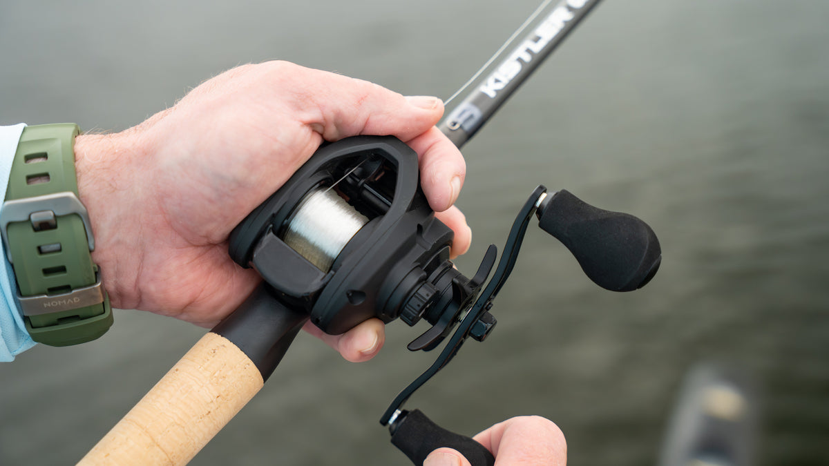 Kistler PRC Casting Fishing Reel in Matte Black