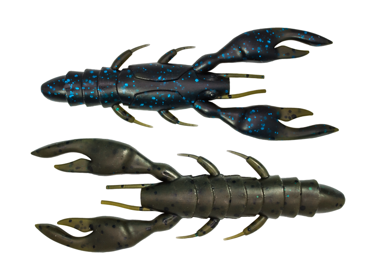 Toad Thumper Bad Craw soft plastic craw—realistic twitch claws
