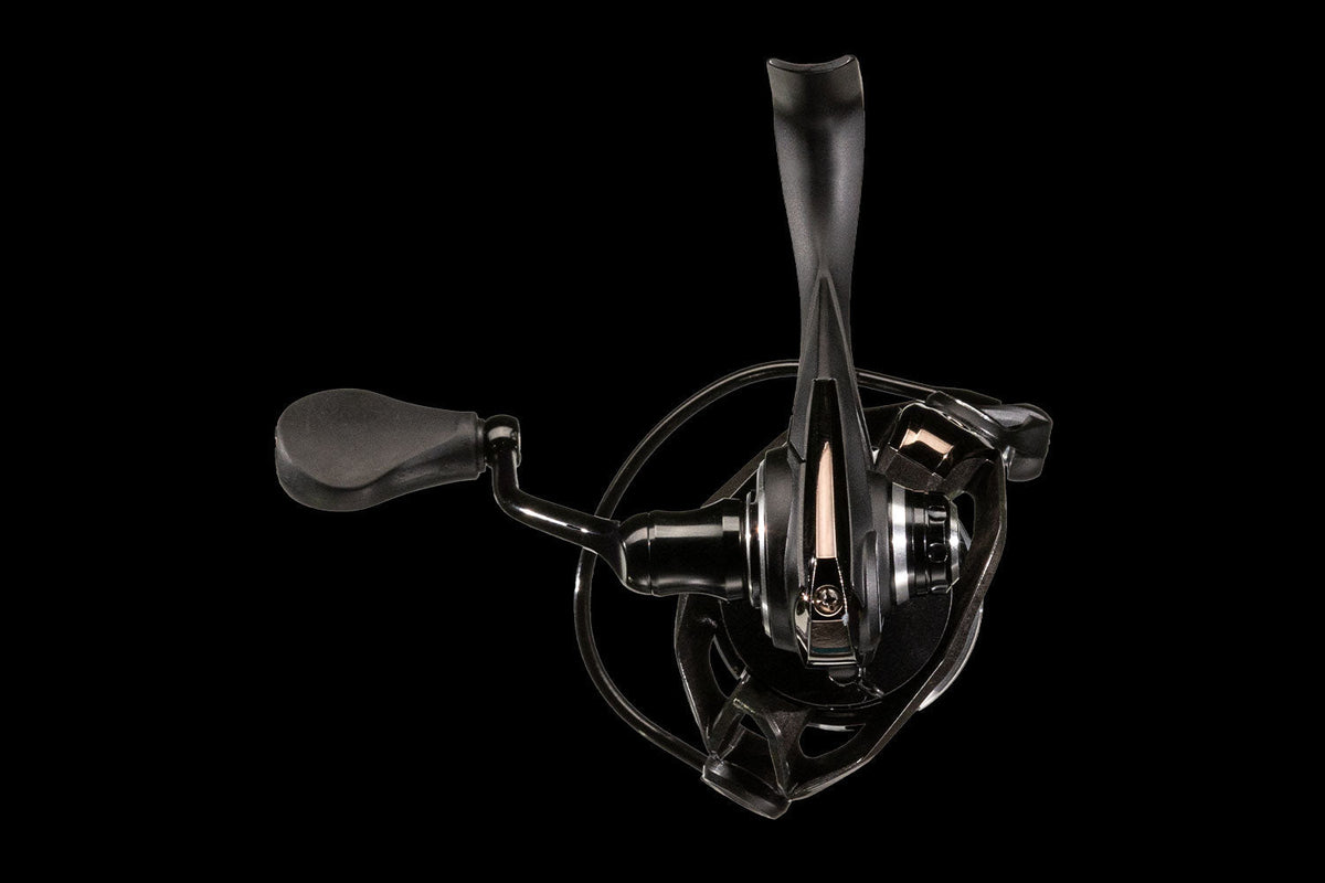 Denali D-MAG spinning reel with double-anodized aluminum spool