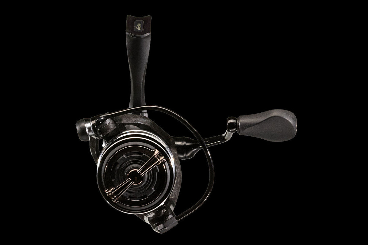 Denali D-MAG spinning reel with double-anodized aluminum spool
