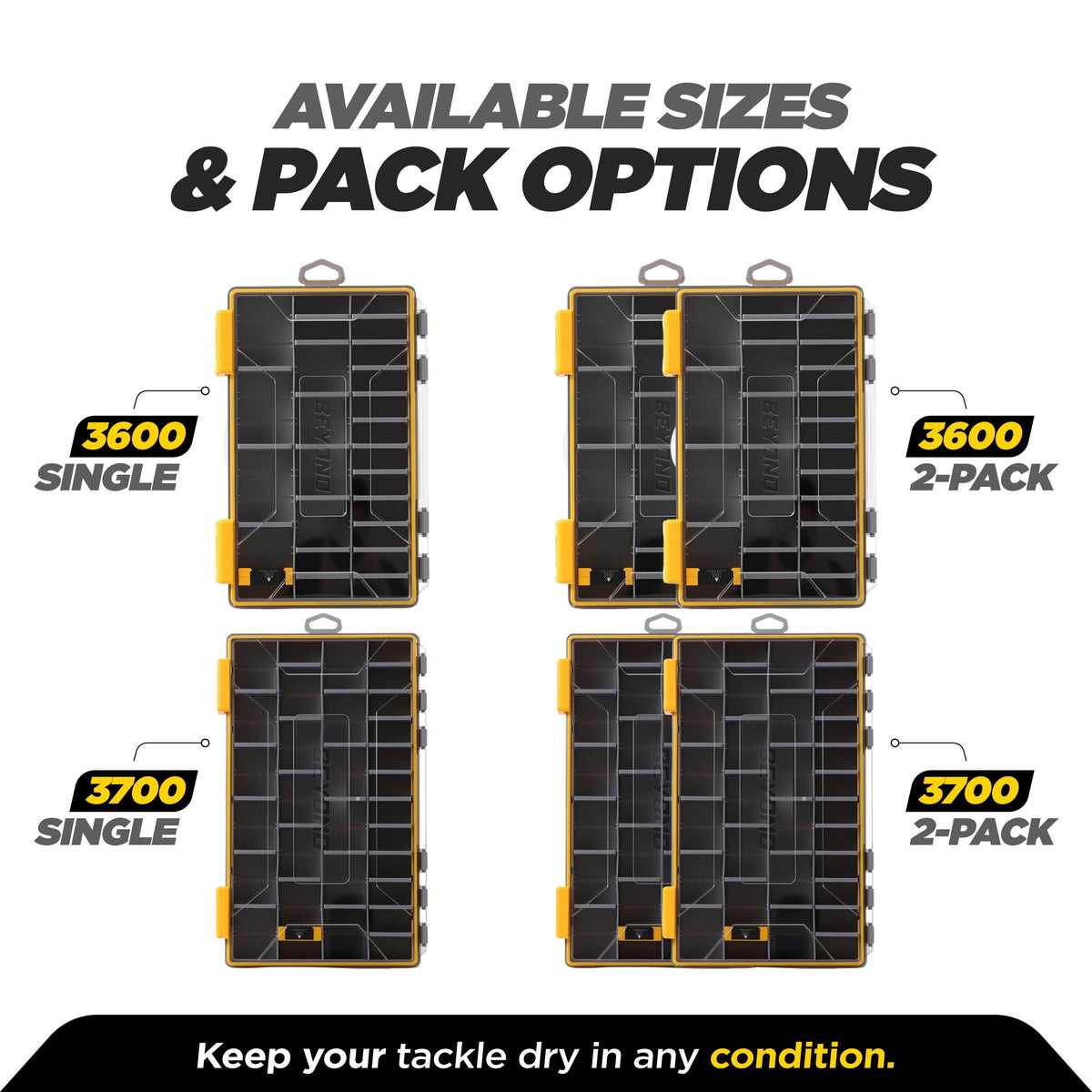 Beyond Fishing DryLock Waterproof Tackle Box