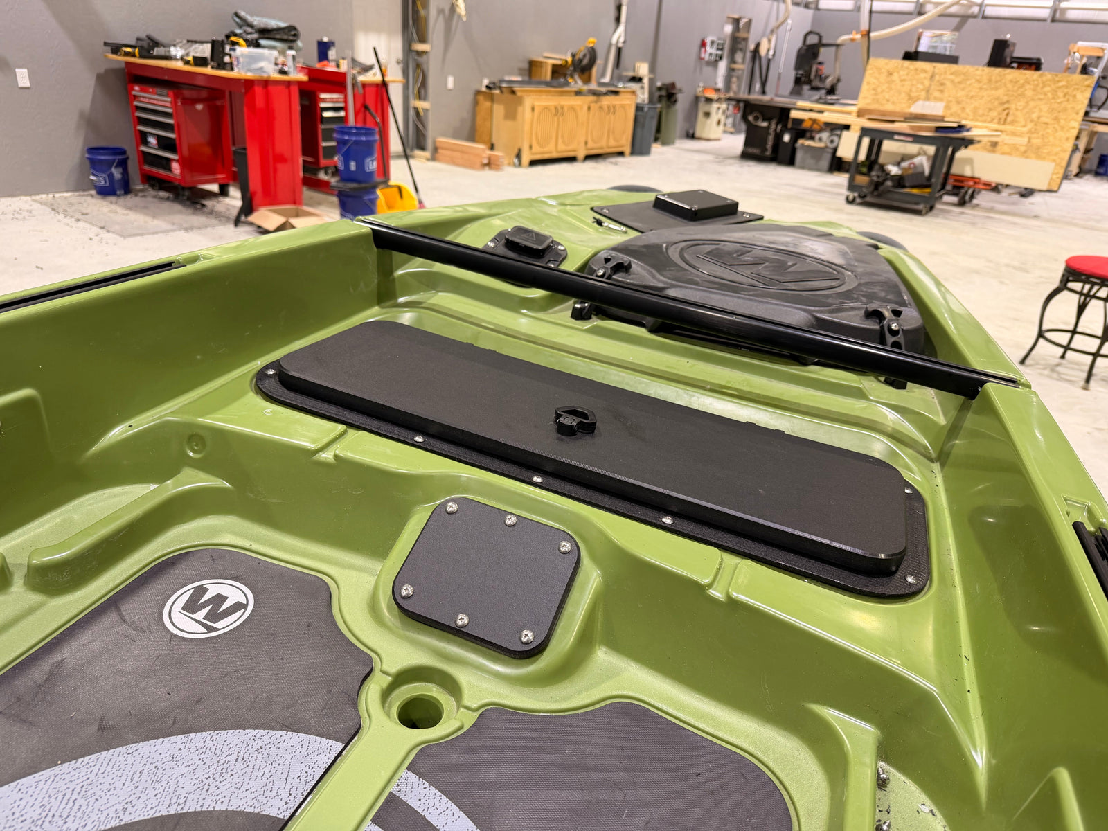 One Objective Wilderness Systems Tactical Pro 128 hatch cover upgrade