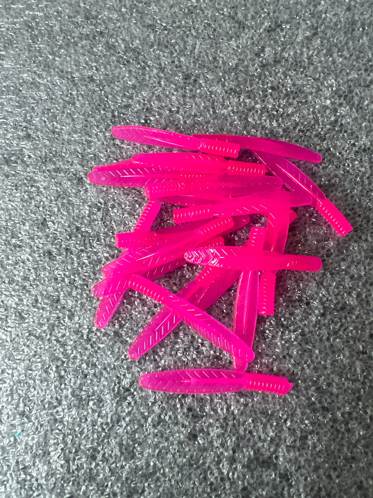 2 inch Lucky Leech soft plastic bait for crappie fishing