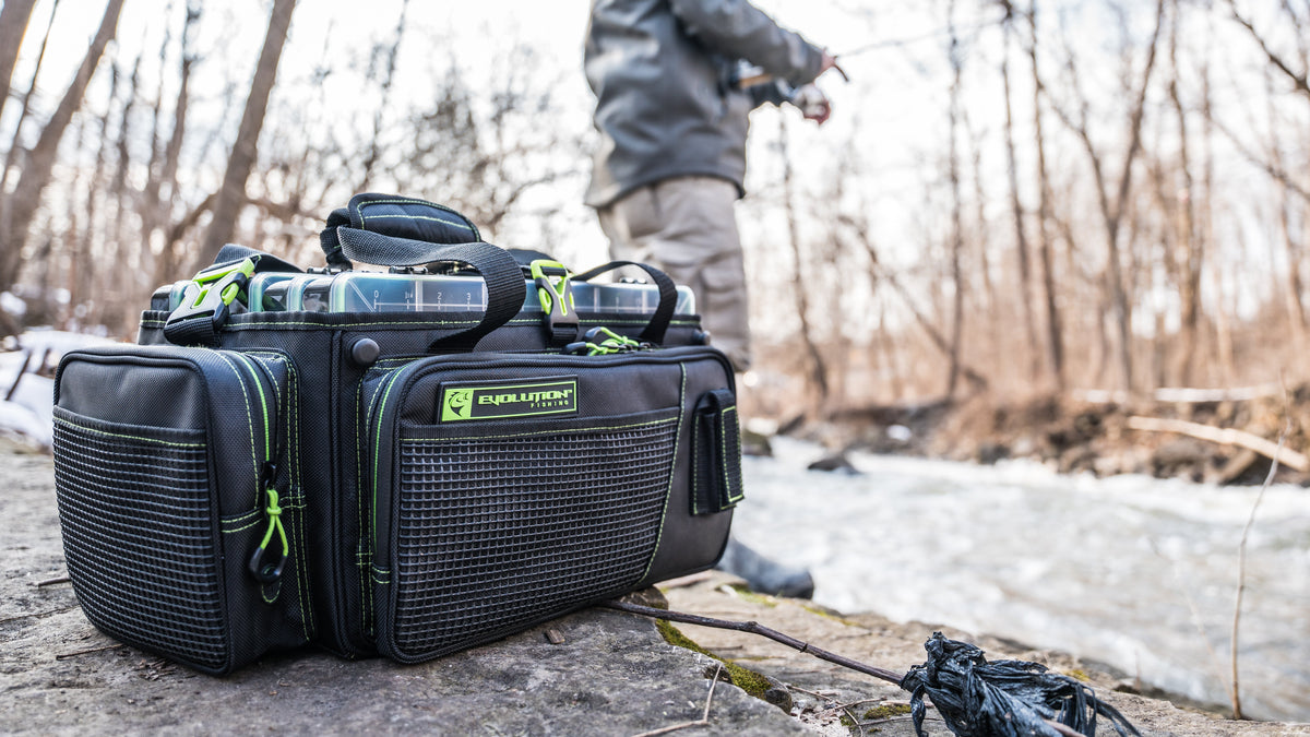 Evolution Fishing Horizontal 3700 Drift Series Topless Tackle Bag