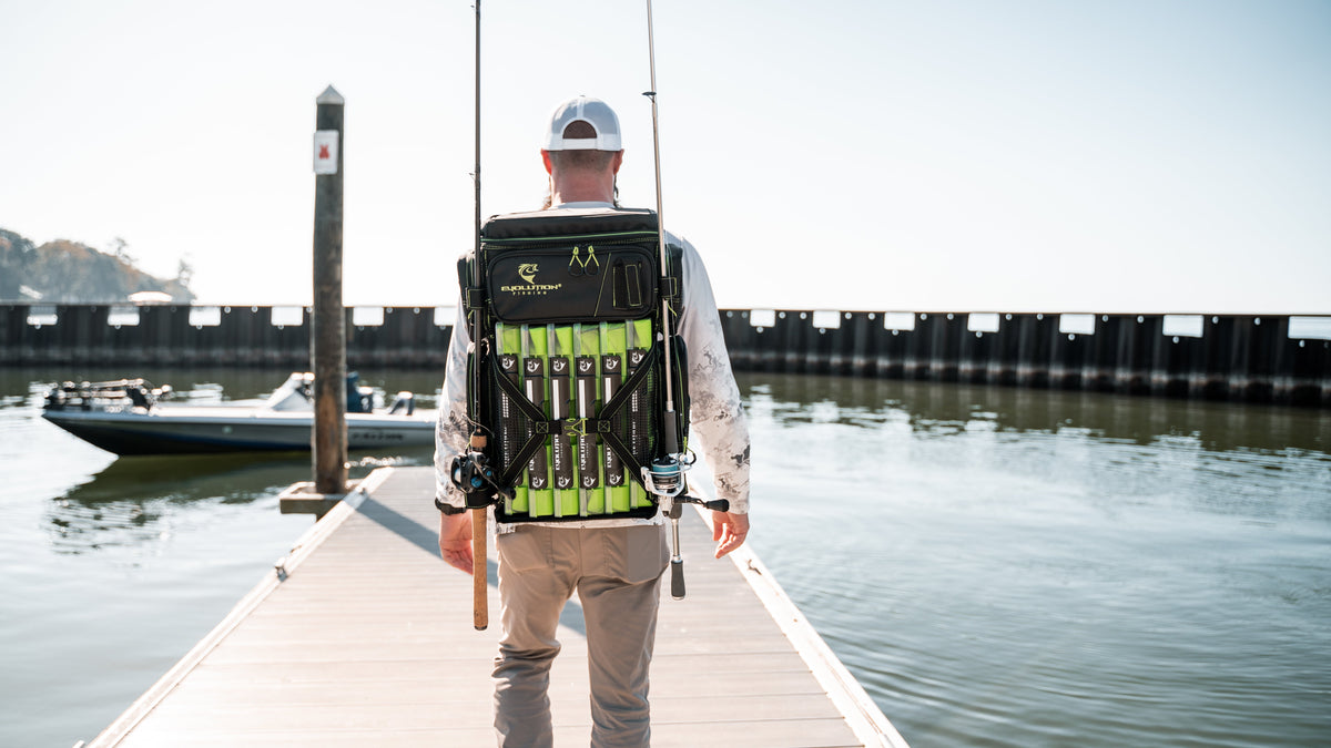Evolution Fishing Drift Series 3700 Tackle Backpack
