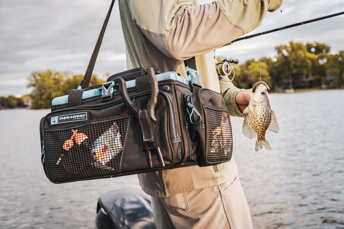 Evolution Fishing Horizontal 3700 Drift Series Topless Tackle Bag