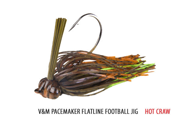 V & M Baits Flatline Football Jig