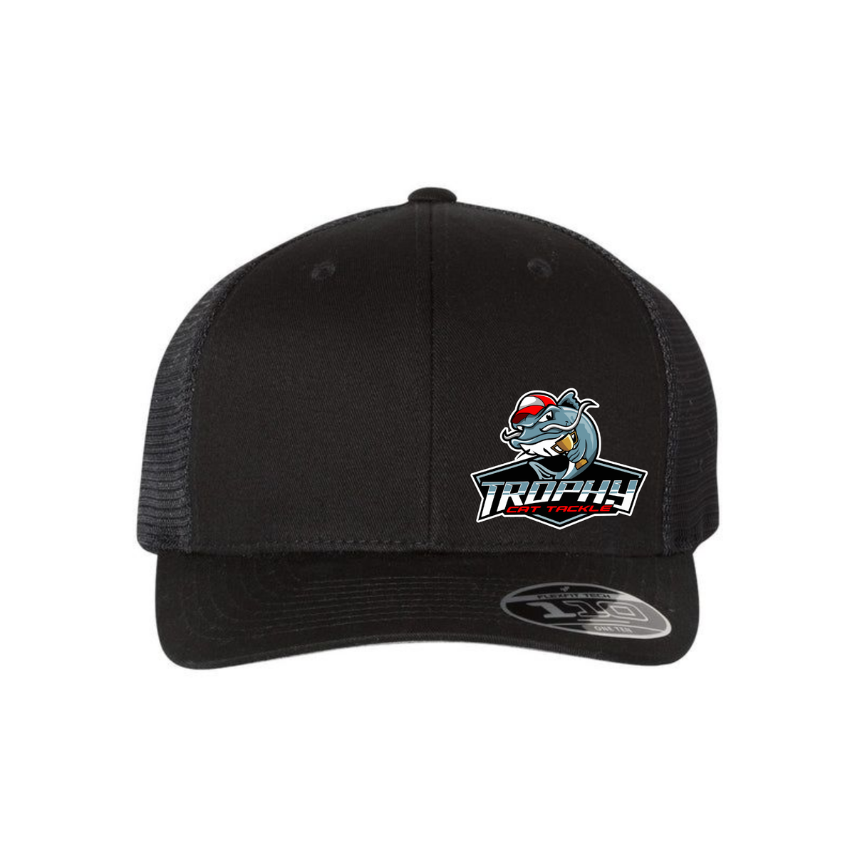 Trophy Cat Grey/White Richardson 112 Snapback Trucker Hat