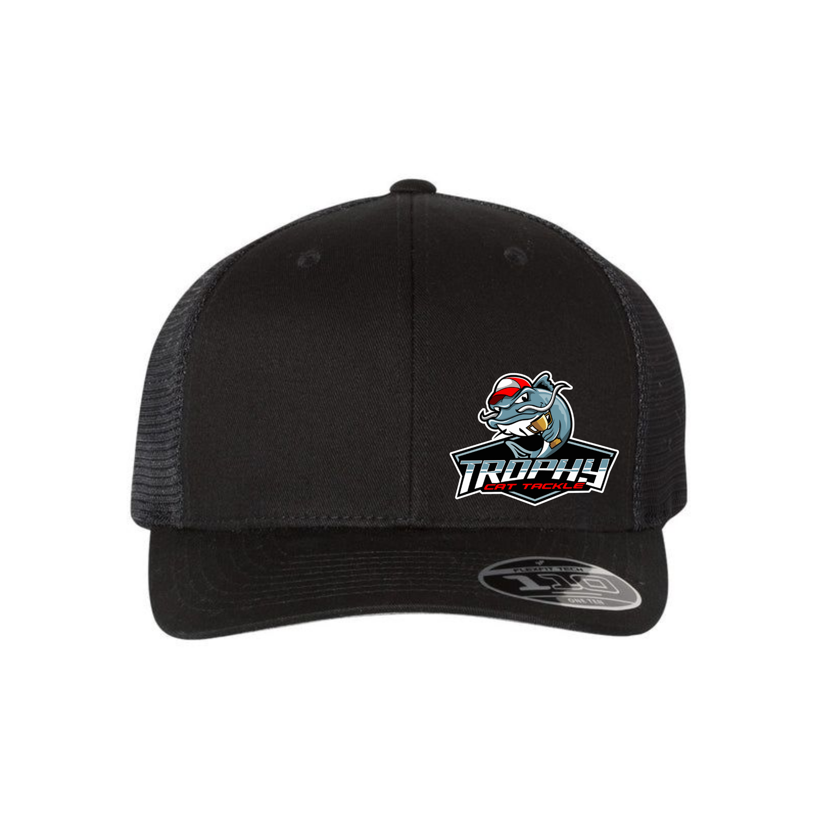Swag Trophy Cat Tackle Grey/White Snap Back Trucker Hat Trophy Cat Tackle Grey/White Snap Back Trucker Hat
