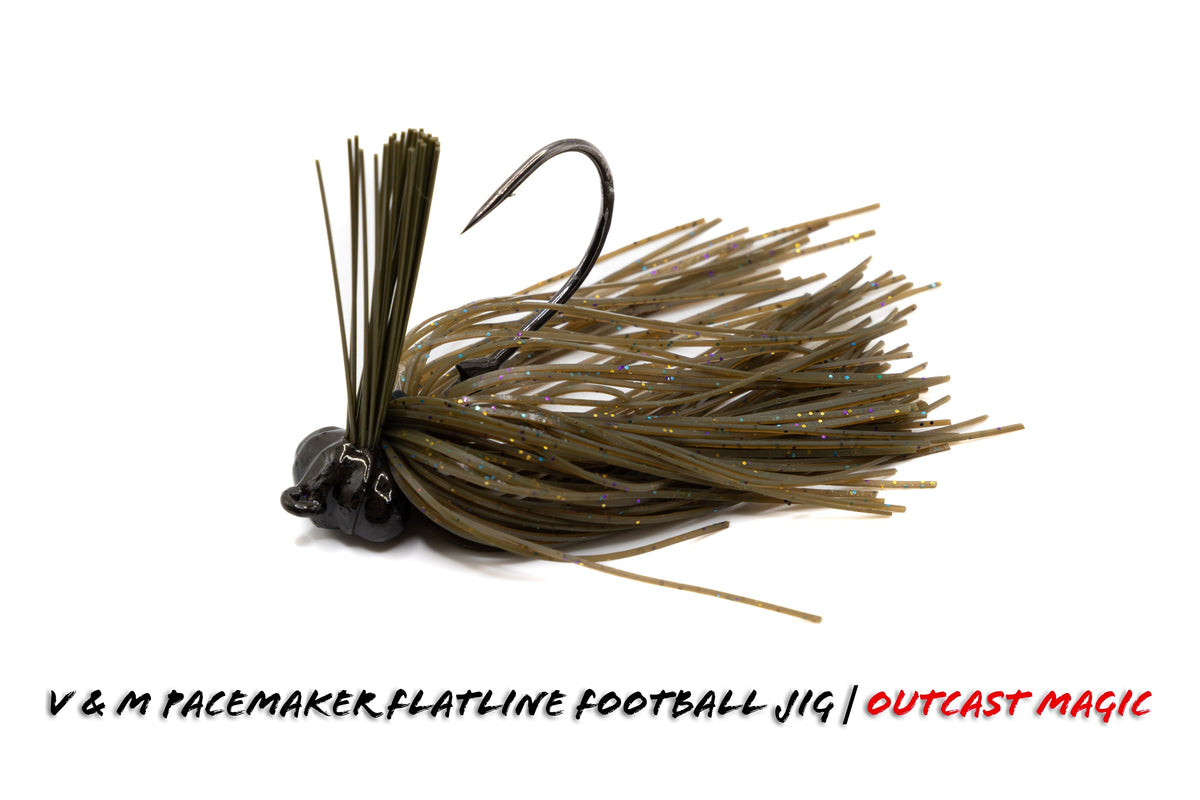 V & M Baits Flatline Football Jig