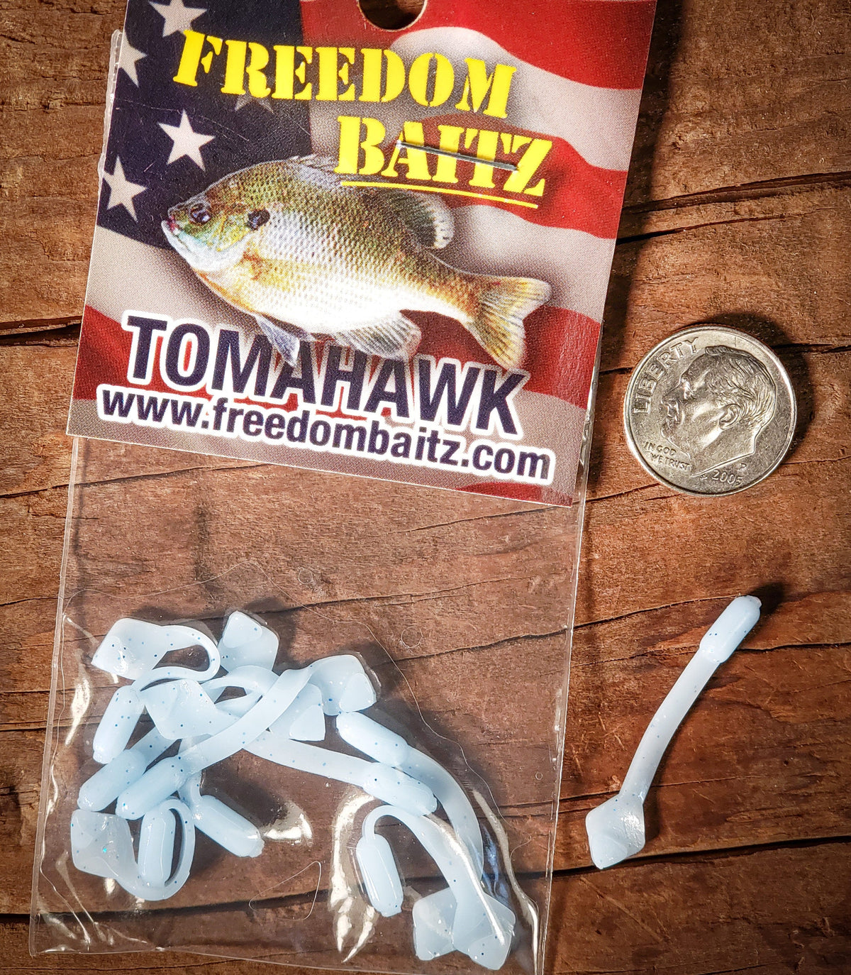 Freedom Baitz Tomahawk Panfish Soft Plastic
