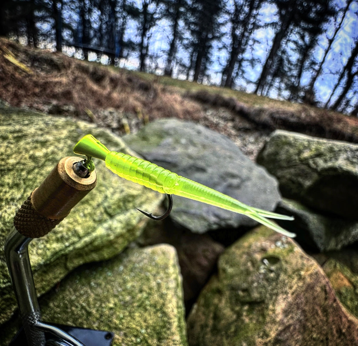 Fish or Die Bait Co. The Culper 1.25&quot; Micro Grub (Trout/Crappie)