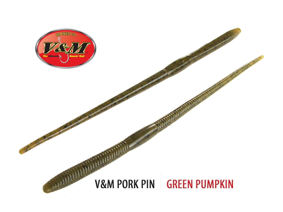 V & M Baits Pork Pin Finesse Worm