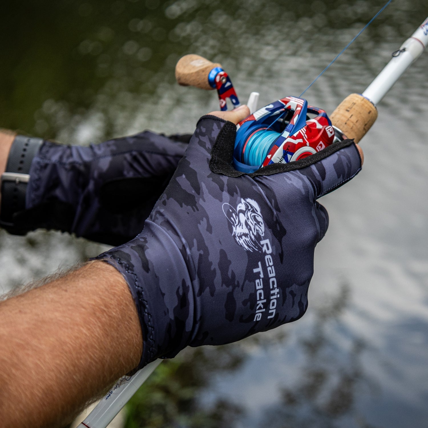 Reaction Tackle UV Fishing Gloves