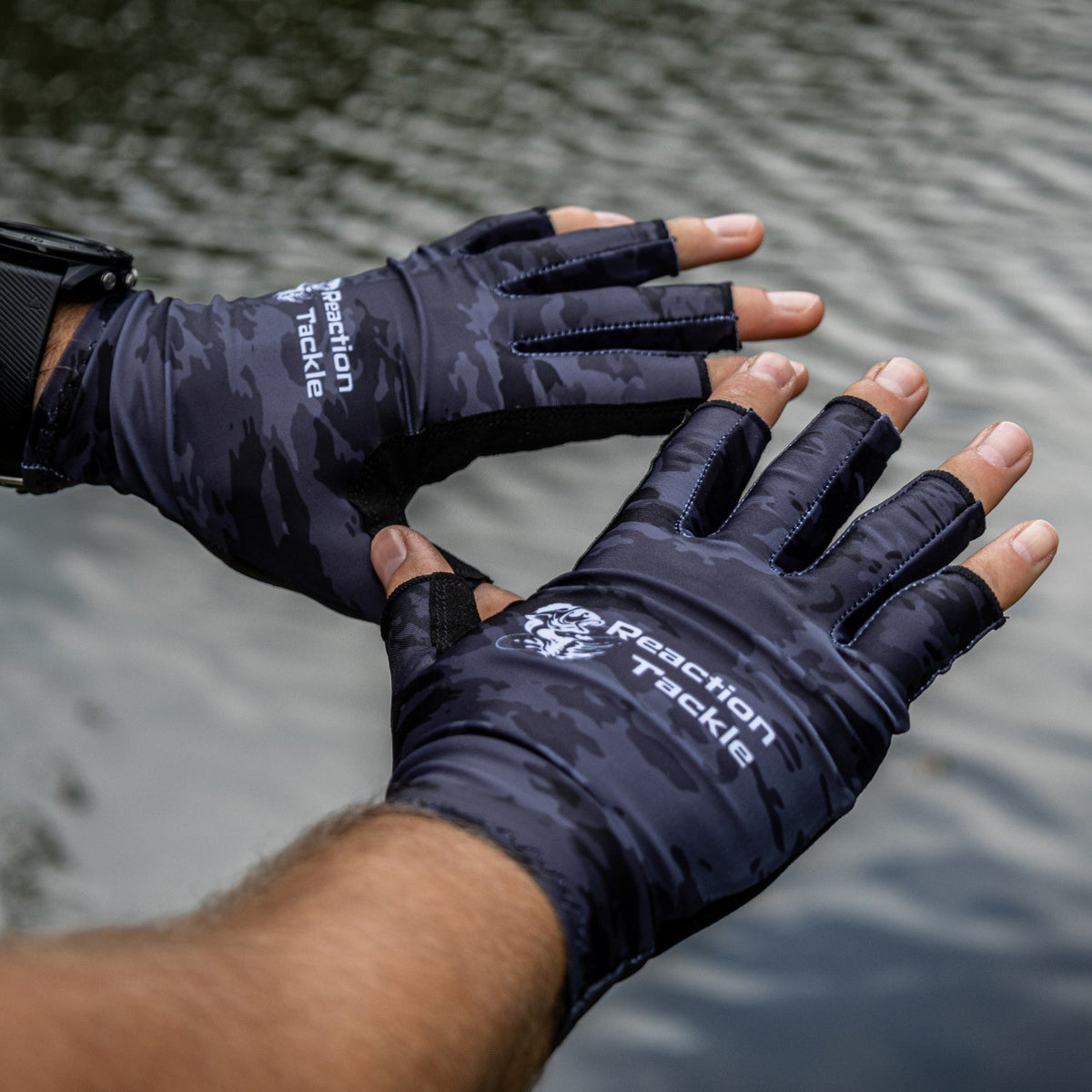 Reaction Tackle UV Fishing Gloves