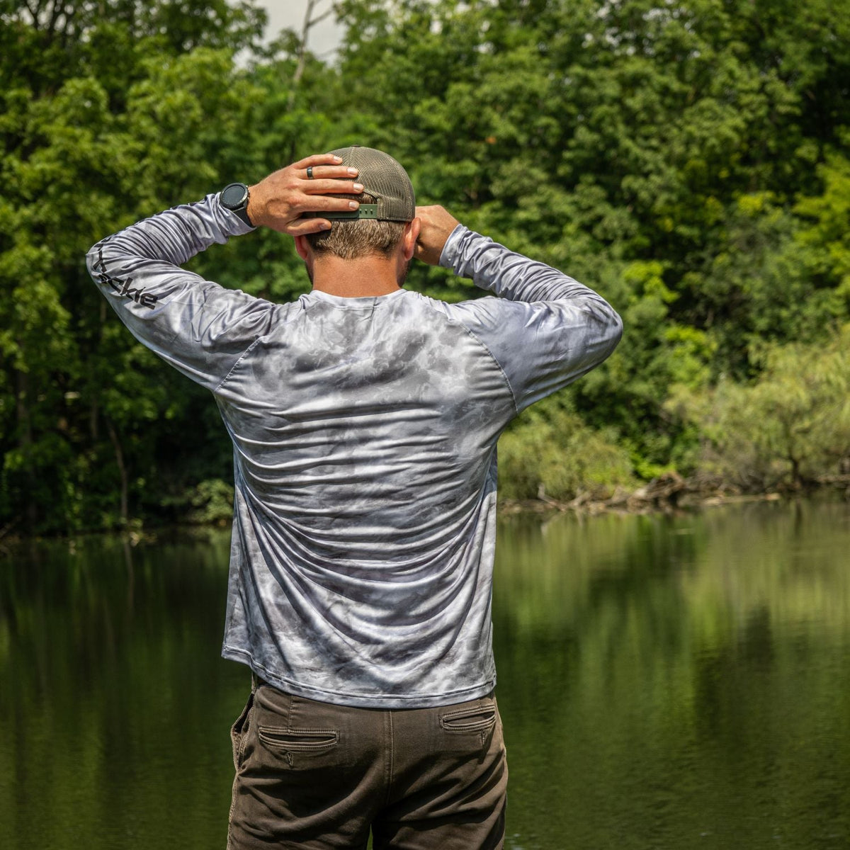 Reaction Tackle UPF 50+ Long Sleeve Fishing Shirt