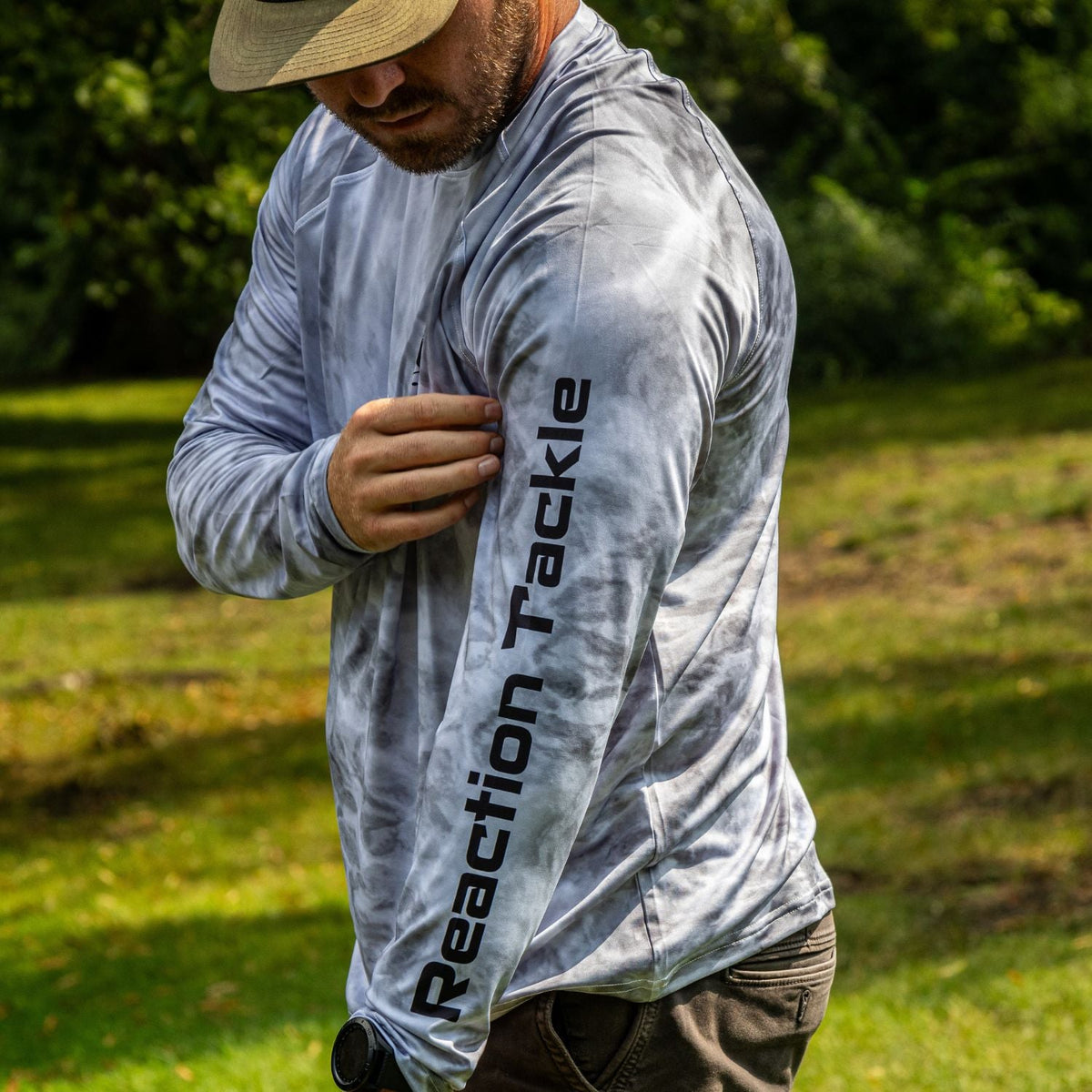 Reaction Tackle UPF 50+ Long Sleeve Fishing Shirt