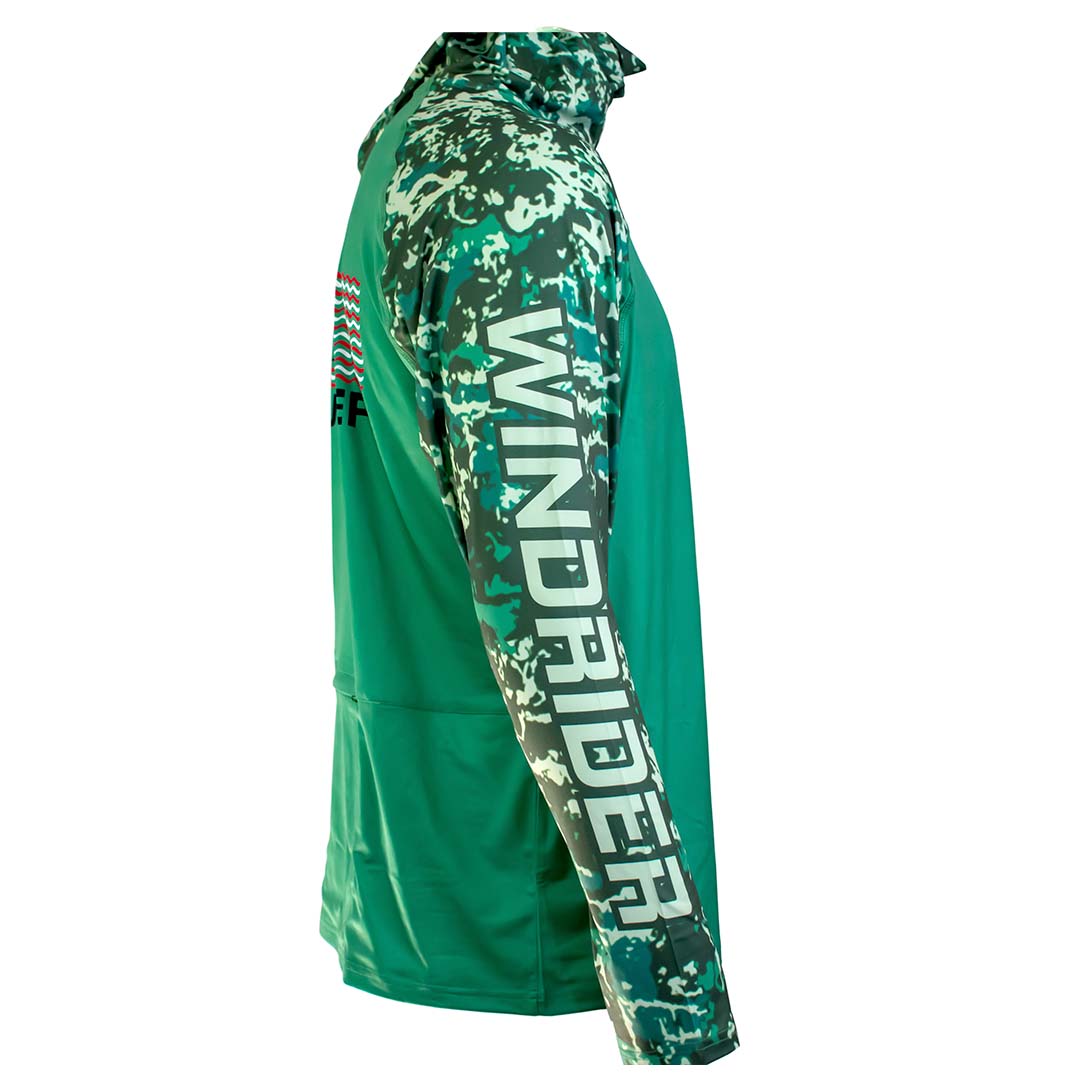 WindRider Atoll Hooded Fishing Shirt with Gaiter – UPF 50+