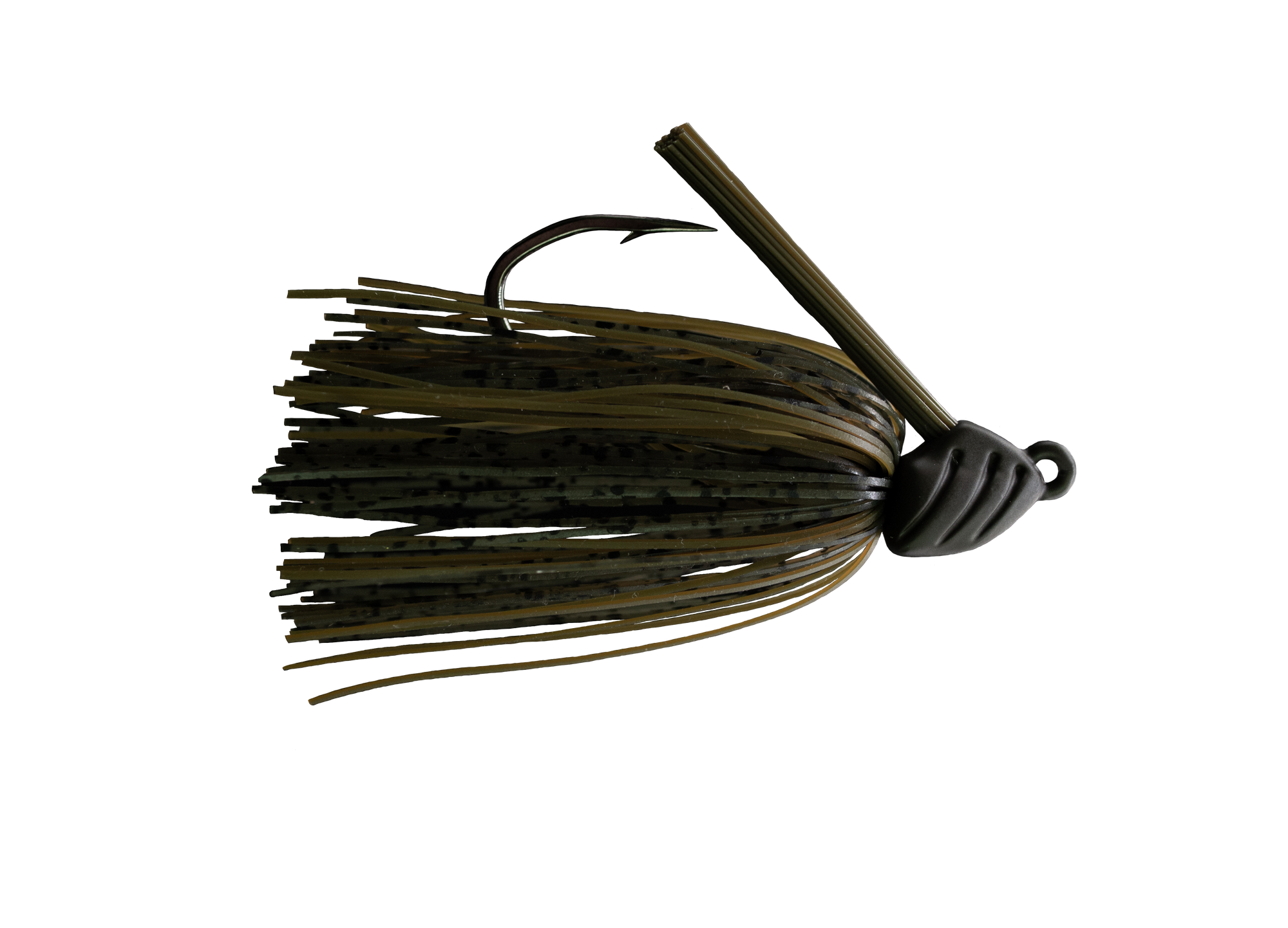 Green Pumpkin Juggernaut heavy-cover bass jig