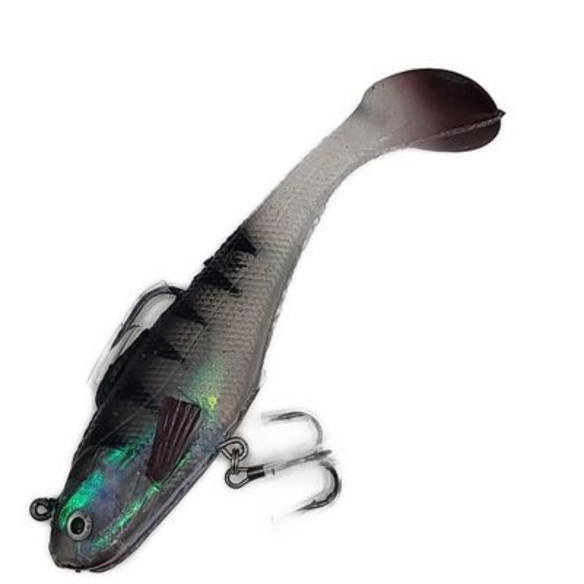 Whack Em Max Shad Pre-Rigged Paddle Tail Swimbait