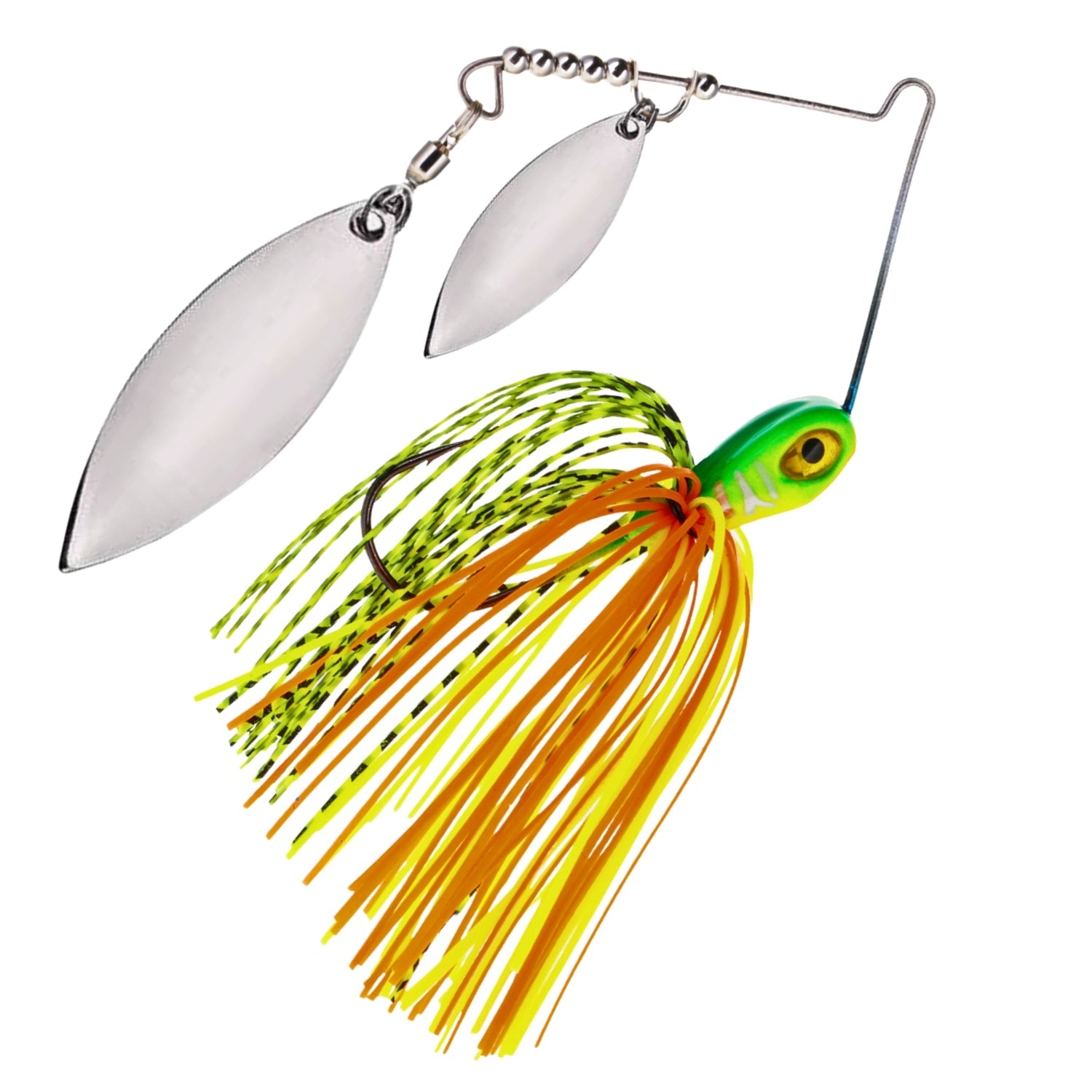 bass fishing spinnerbaits with double willow blades