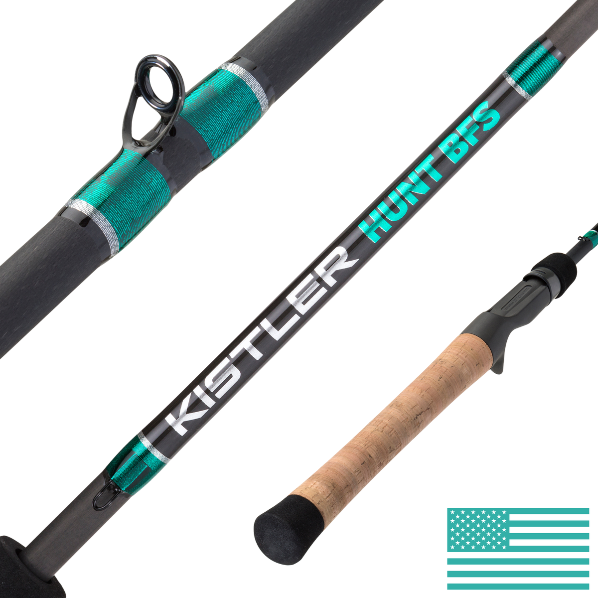 Kistler Hunt BFS Bait Finesse Casting Rod