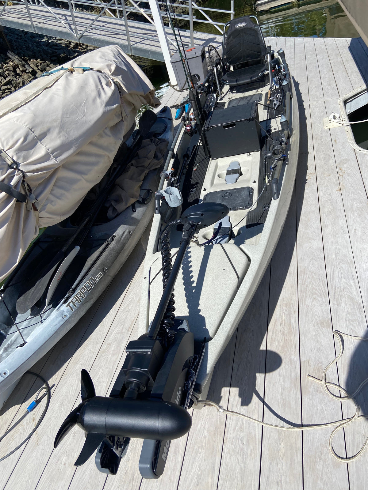 One Objective Bow Mount Trolling Motor Plates