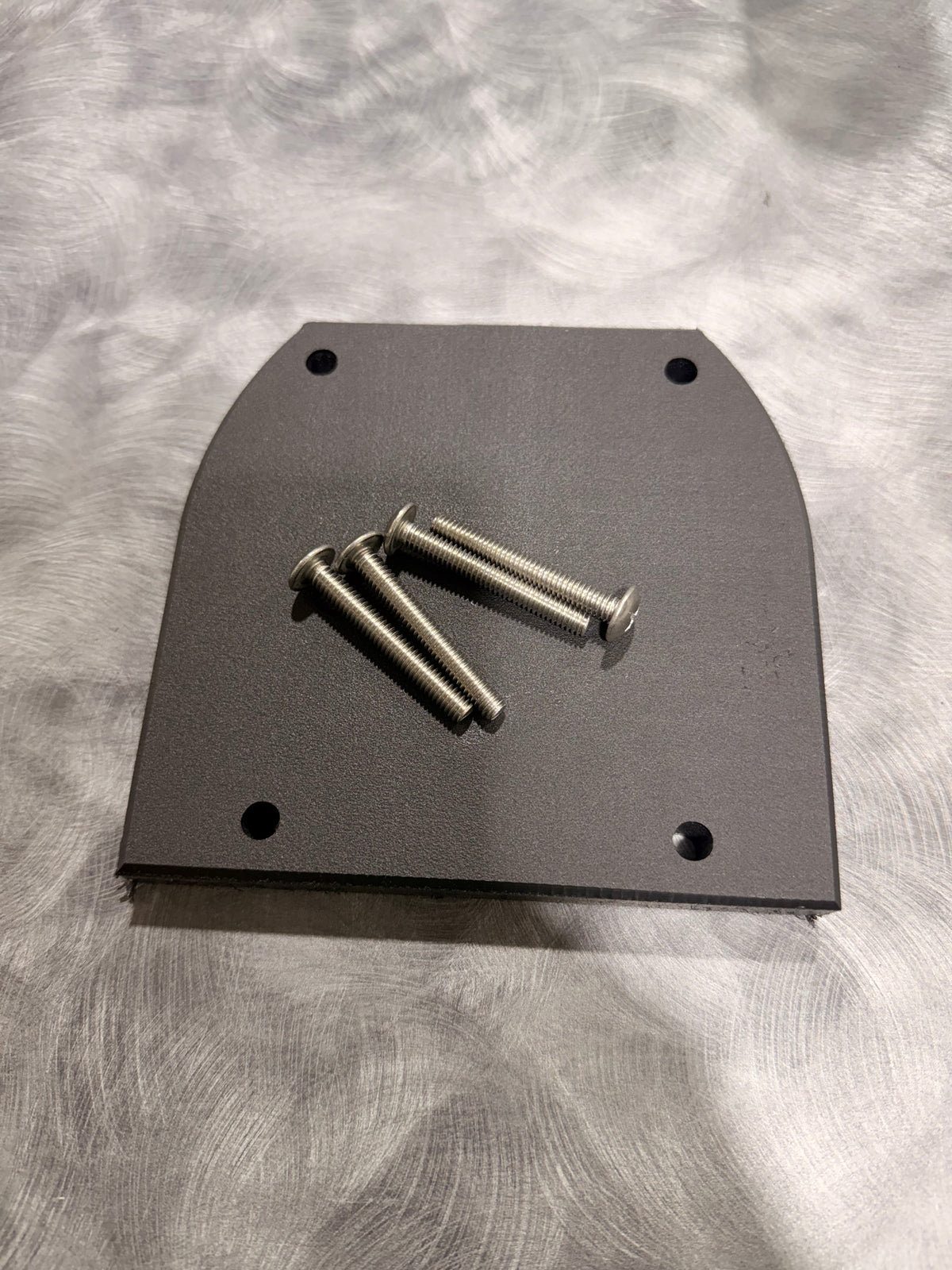 Stern mounting interface for Garmin Force Current kayak installation