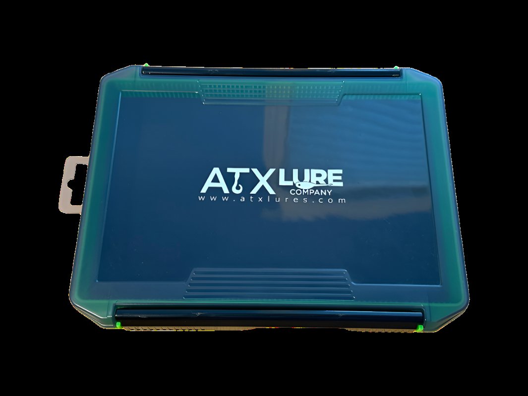 atx lures pro foam box xl slotted lure organizer