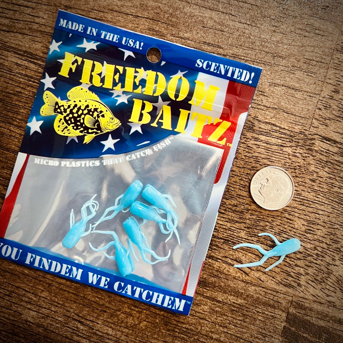 Freedom Baitz Frogman Panfish Soft Plastic
