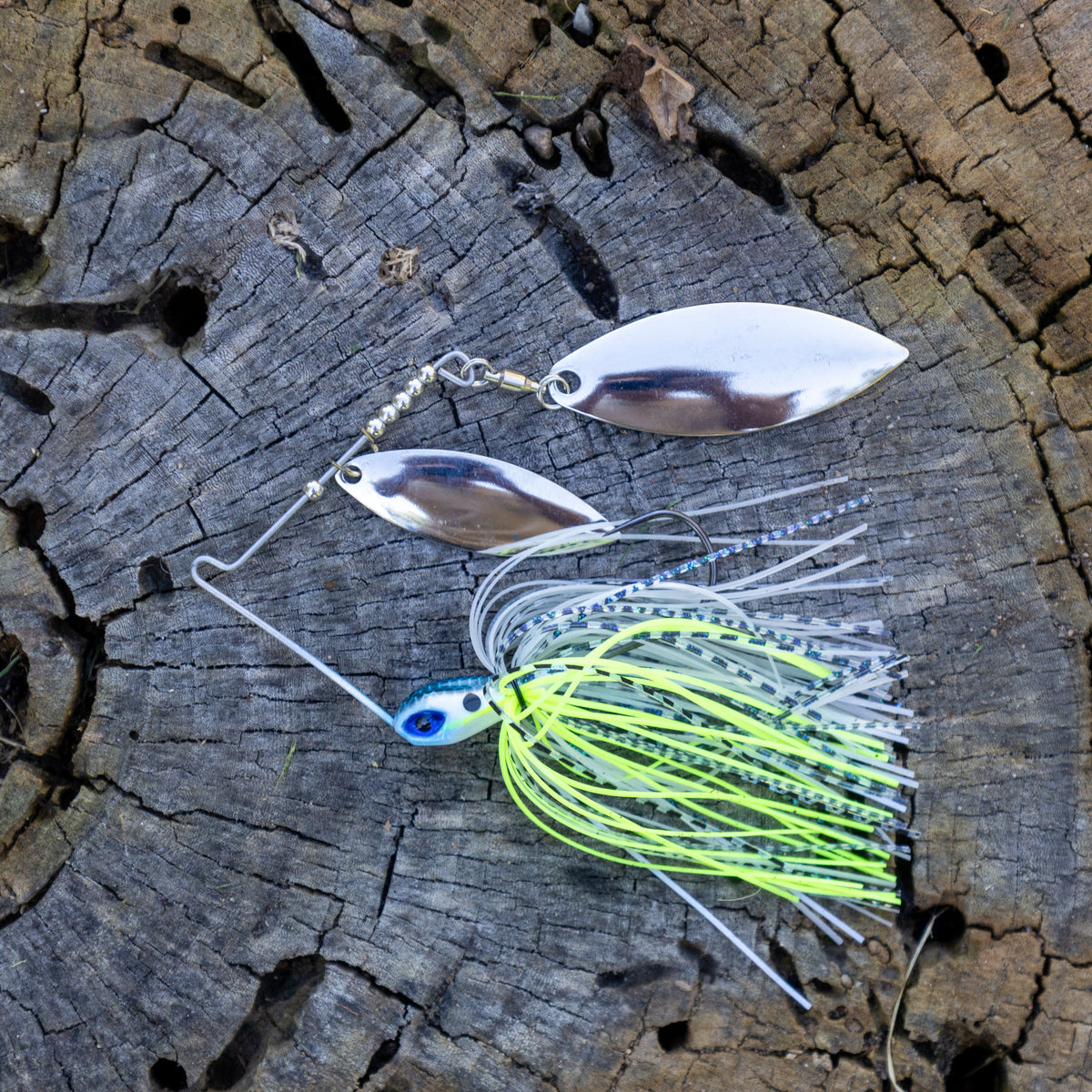Reaction Tackle Tungsten Double Willow Spinnerbaits (2-Pack)