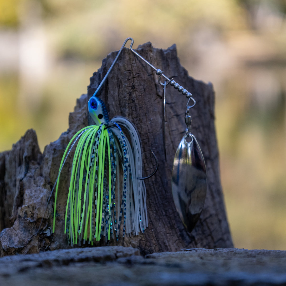 Reaction Tackle Tungsten Double Willow Spinnerbaits (2-Pack)