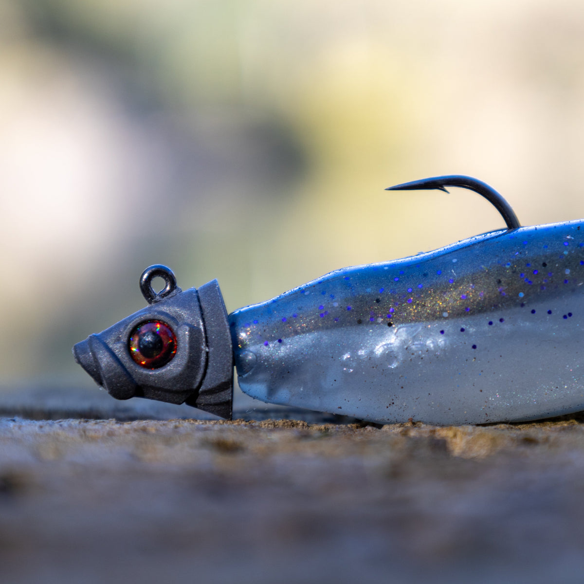 Reaction Tackle 97% Tungsten Fish Head Swimbait Jigs – 5 Pack