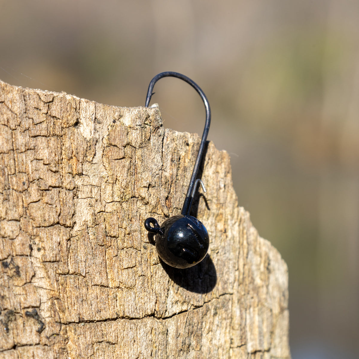 Reaction Tackle Ball Jig Heads 10-Pack – Round Lead Jig Hooks