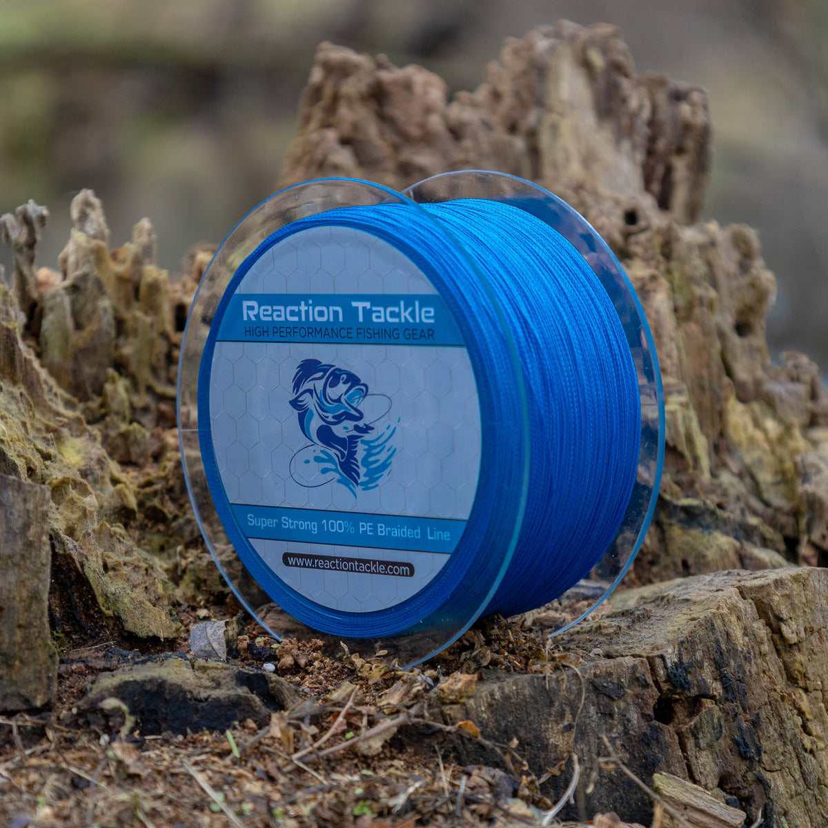 Reaction Tackle Braided Fishing Line – Dark Blue