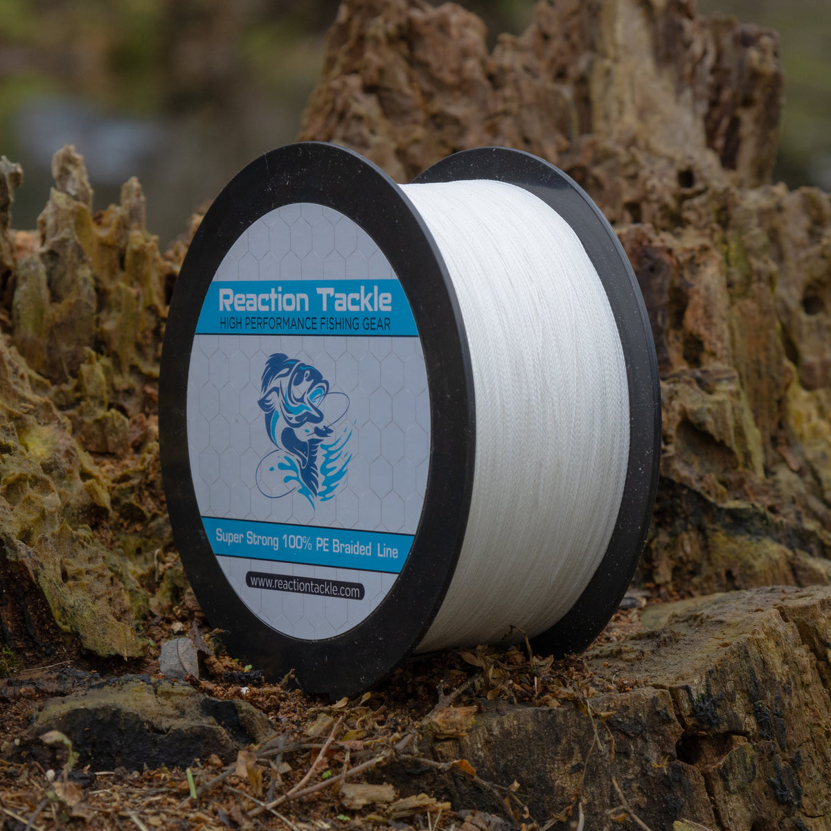 Reaction Tackle Braided Fishing Line – White