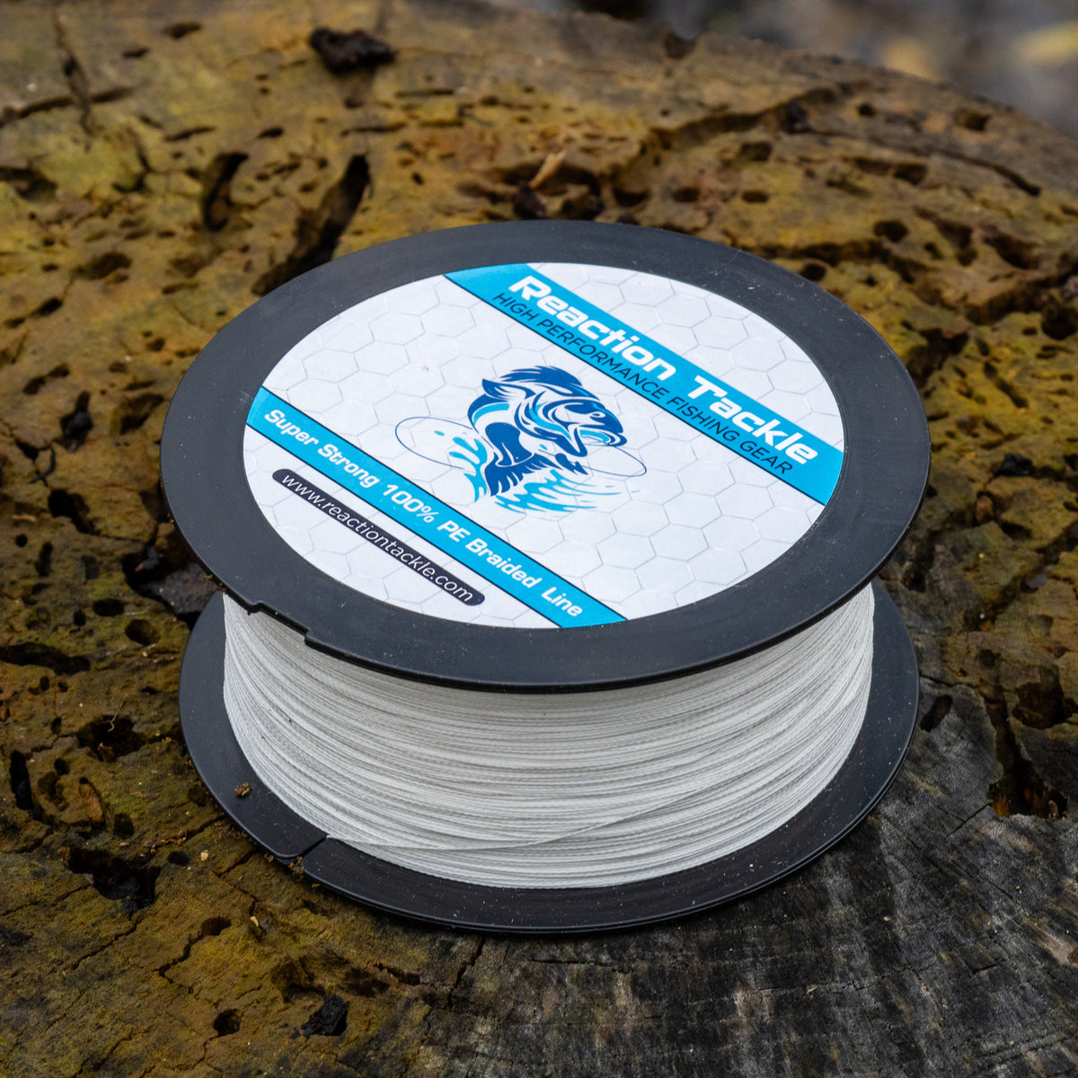 Reaction Tackle Braided Fishing Line – White