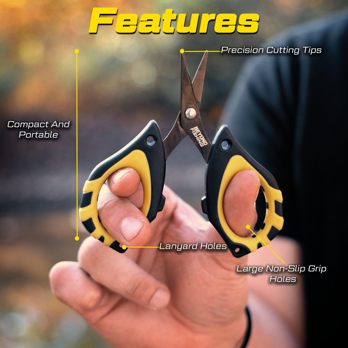 Beyond Braid Mini Braid Cutting Scissors – Precision Line Cutter