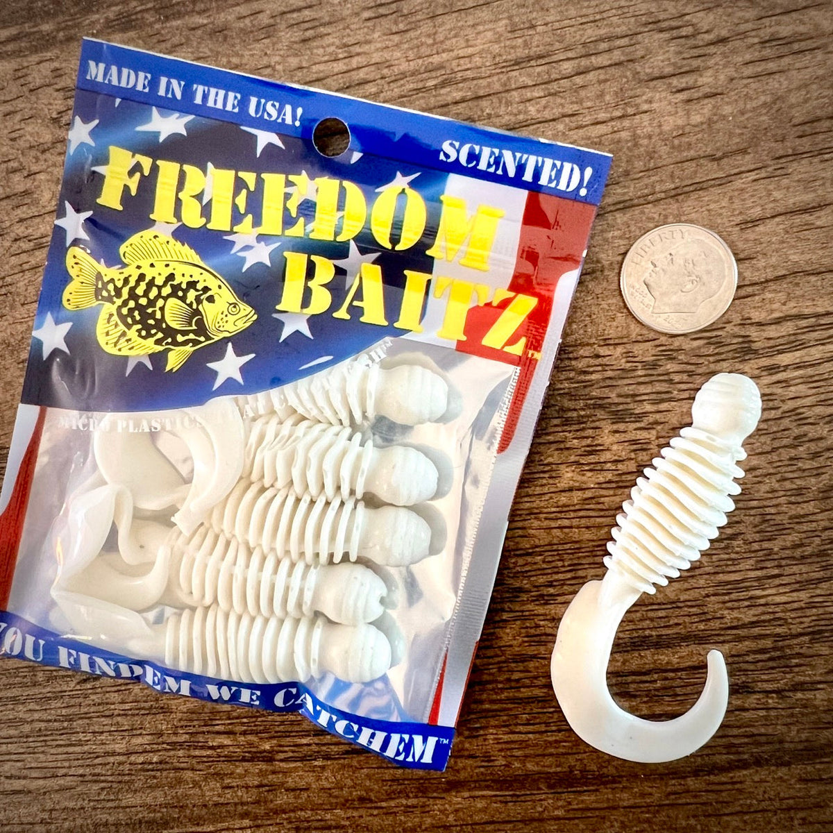Freedom Baitz Ring of Fire 2.75" Ring Grub