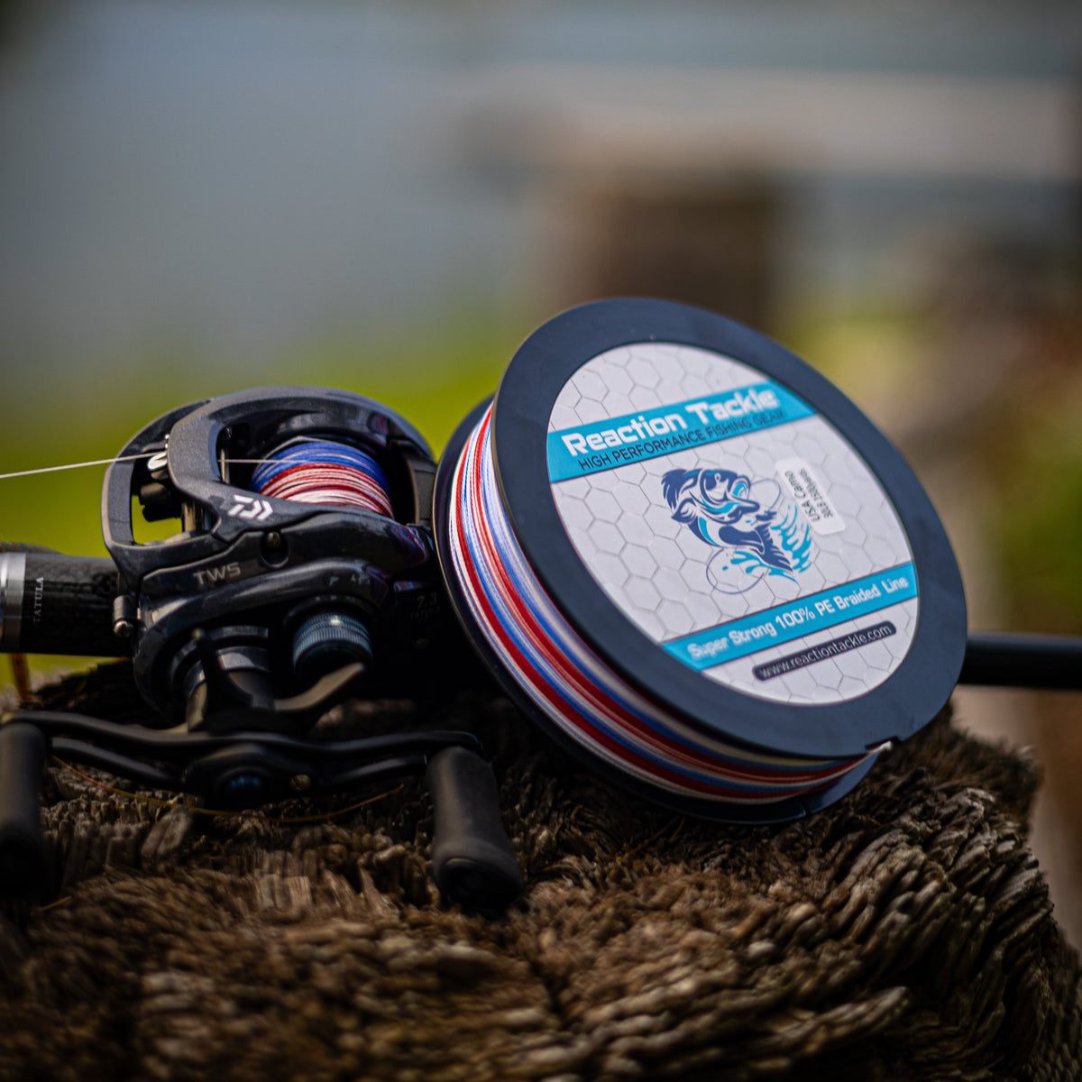Reaction Tackle Braided Fishing Line – USA Camo
