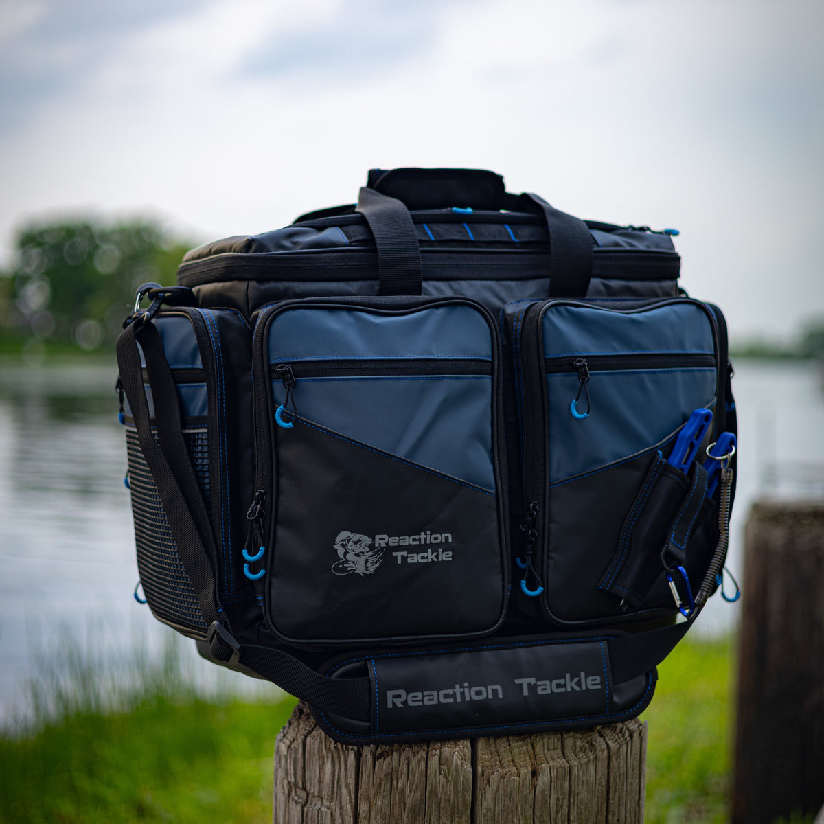 Reaction Tackle Waterproof Fishing Tackle Bags – 4 Sizes