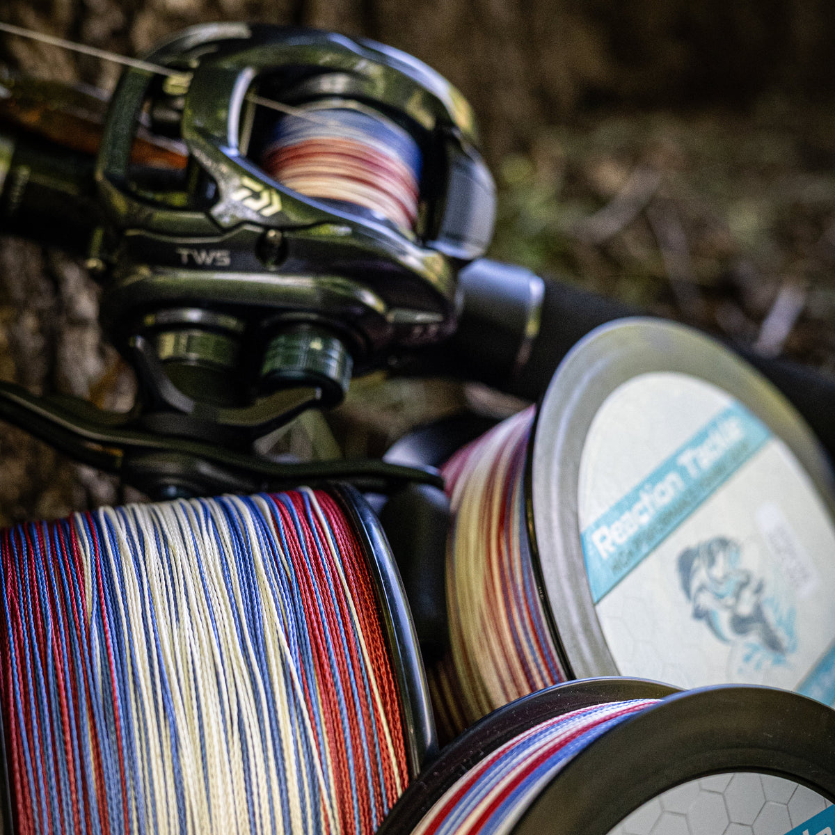Reaction Tackle Braided Fishing Line – USA Camo