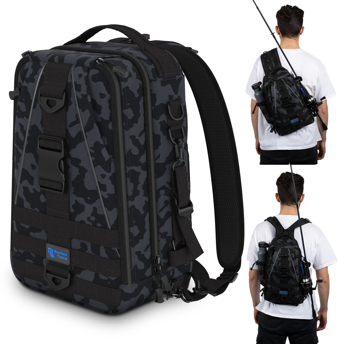 Reaction Tackle 2-in-1 Fishing Sling Bag / Backpack