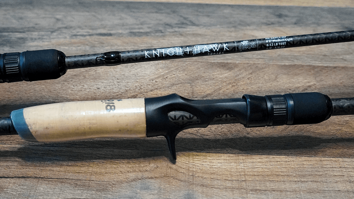 Old 18 Knighthawk 6'6" Medium Light Casting Rod Mod-Fast