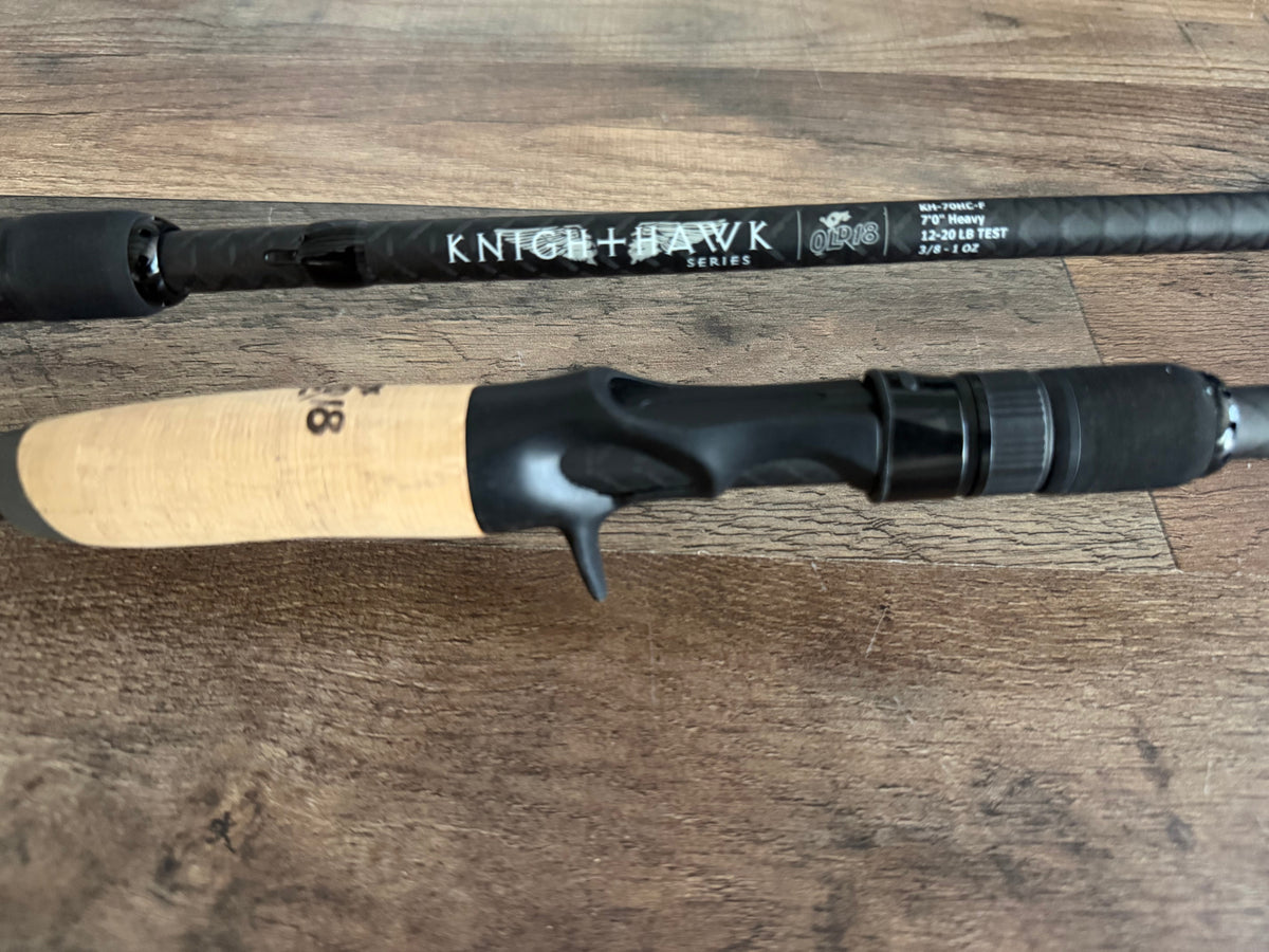 Old 18 Knighthawk 7' Heavy Casting Rod Fast