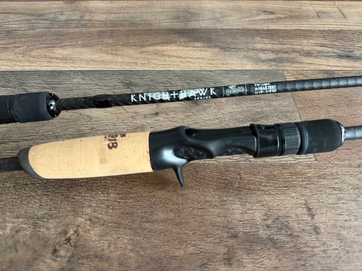 Old 18 Knighthawk 7' Light Casting Rod Extra-Fast