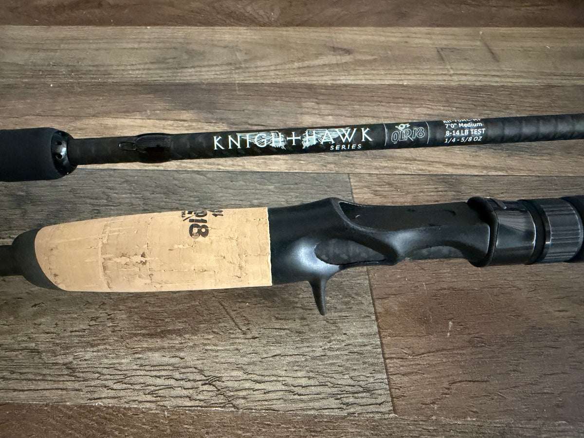 Old 18 Knighthawk 7'0" Medium Casting Rod Mod-Fast