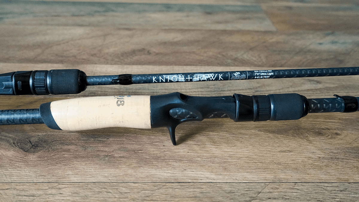 Old 18 Knighthawk 7' Ultra Light Casting Rod Mod-Fast