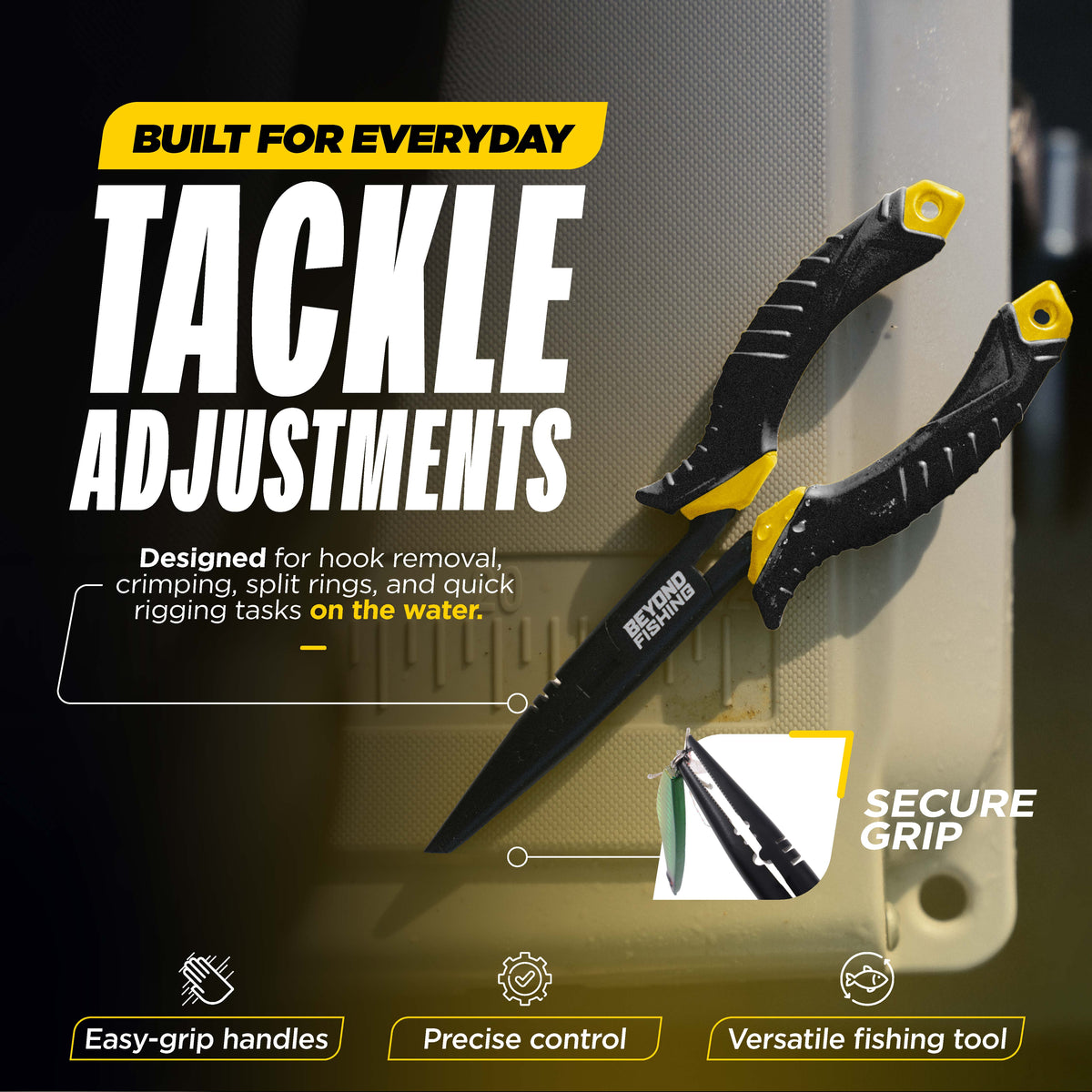 Beyond Braid 5-Piece Fishing Tool Kit