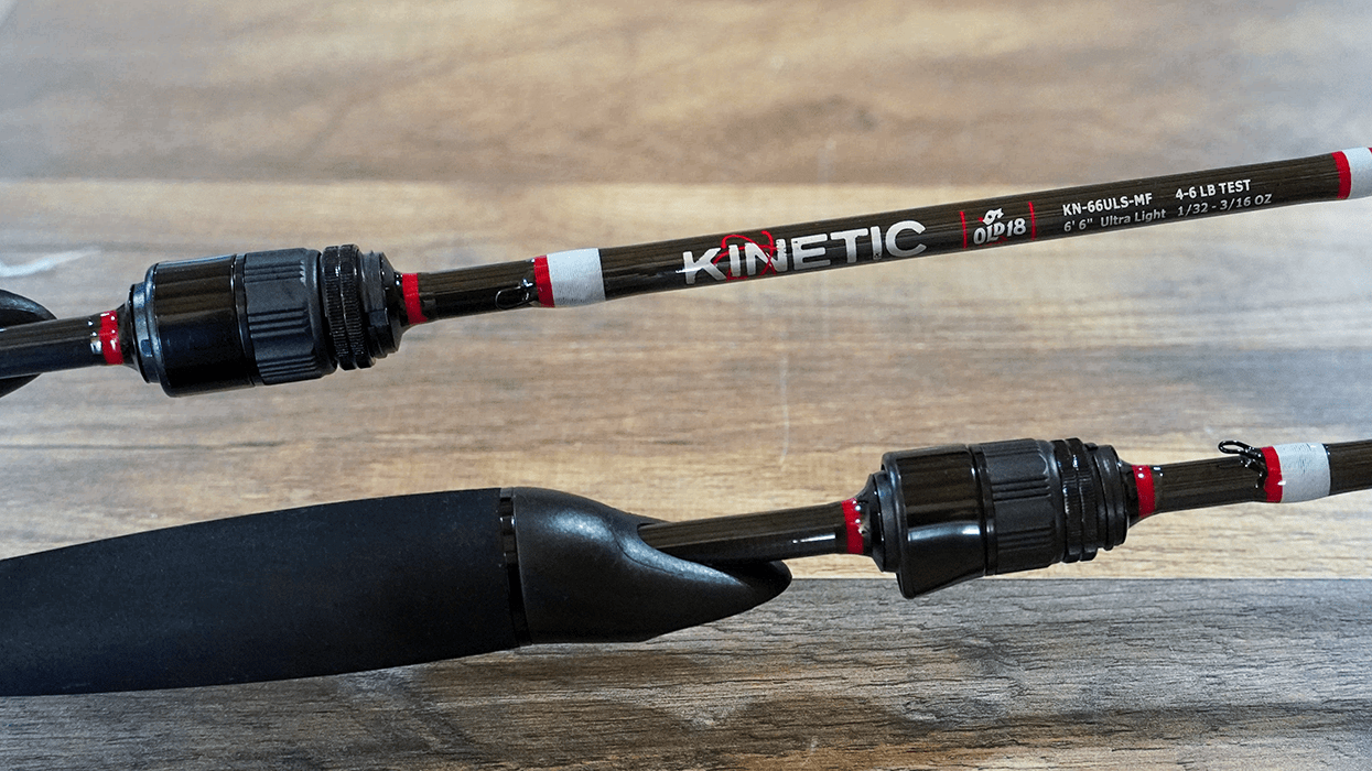 lightweight spinning rod for ultra finesse techniques